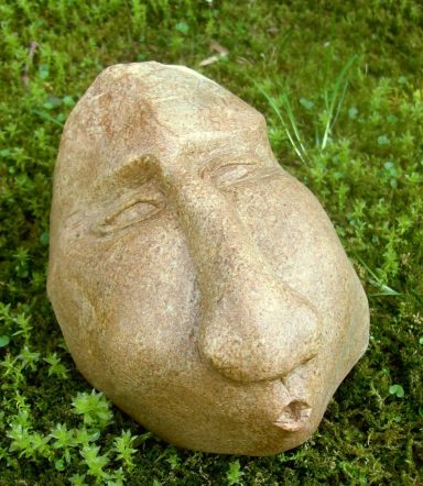 Skulptur "Sänger"