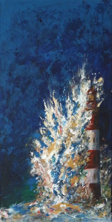 Acrylbild "Gischt"